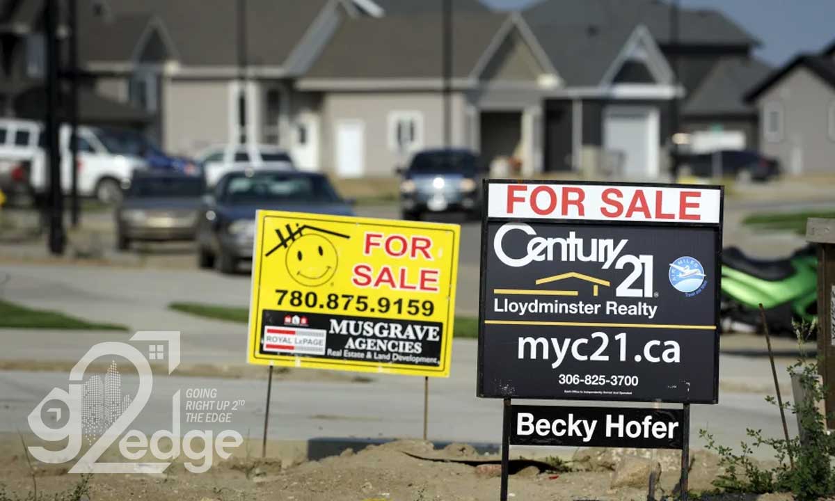 Canada home sales drop 22% from last year as rates rise