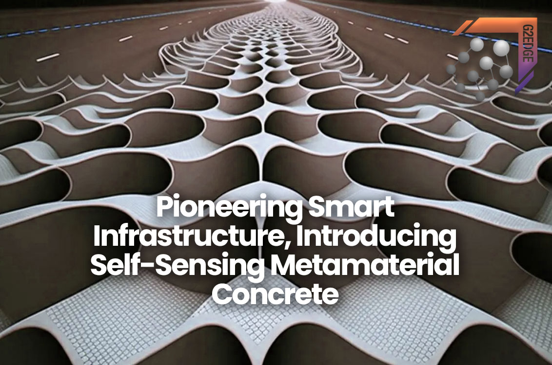 Pioneering Smart Infrastructure, Introducing Self-Sensing Metamaterial Concrete