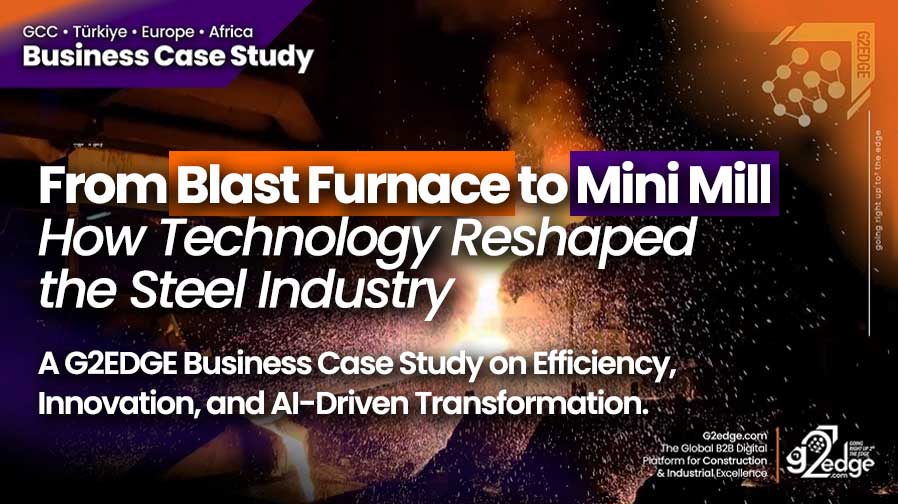 From Blast Furnace to Mini Mill — How Technology Reshaped the Steel Industry