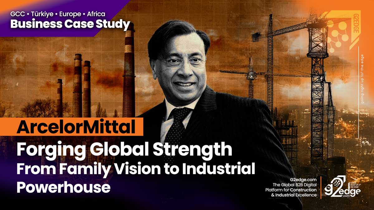 Lakshmi N. Mittal — How ArcelorMittal Reshaped Global Steel | G2EDGE Case Study